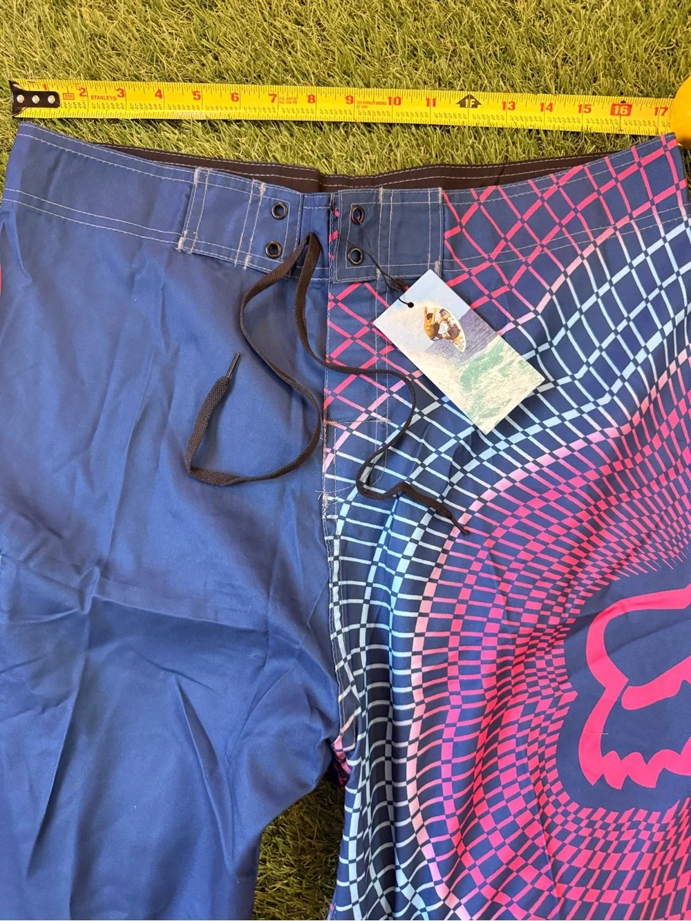 Fox Men’s Navy & Hot Pink Hybrid Boardshorts
